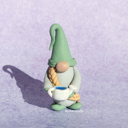Miniature Gnome (Gonk) 'Flora' with Watering Can