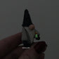 Miniature Winter Gnome (Gonk) 'Lior' with Glow in the dark candle